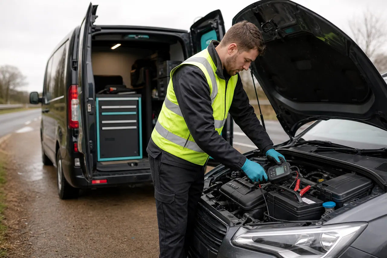 Car Battery Replacement — FastBreakdown roadside assistance